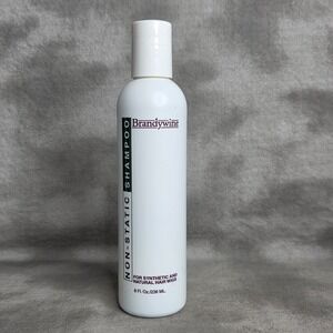 Brandywine Non-Static Shampoo for‎ Synthetic & Natural Hair Wigs 8 fl oz